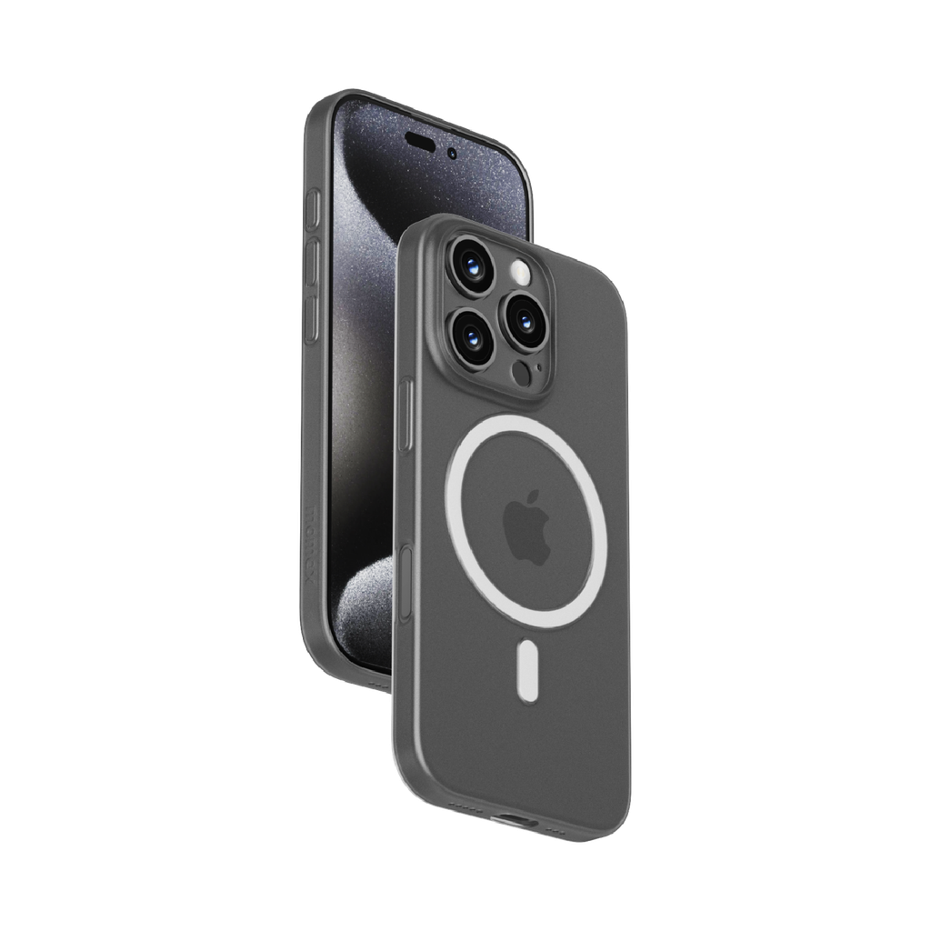 MOMAX ULTRATHIN LITE MAGNETIC CASE FOR IPHONE 16 SERIES - GREY