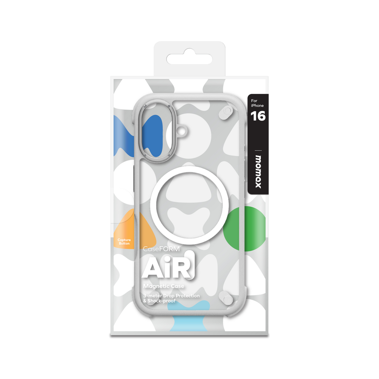 MOMAX AIR PROTECTION MAGNETIC CASE FOR IPHONE 16 6.1