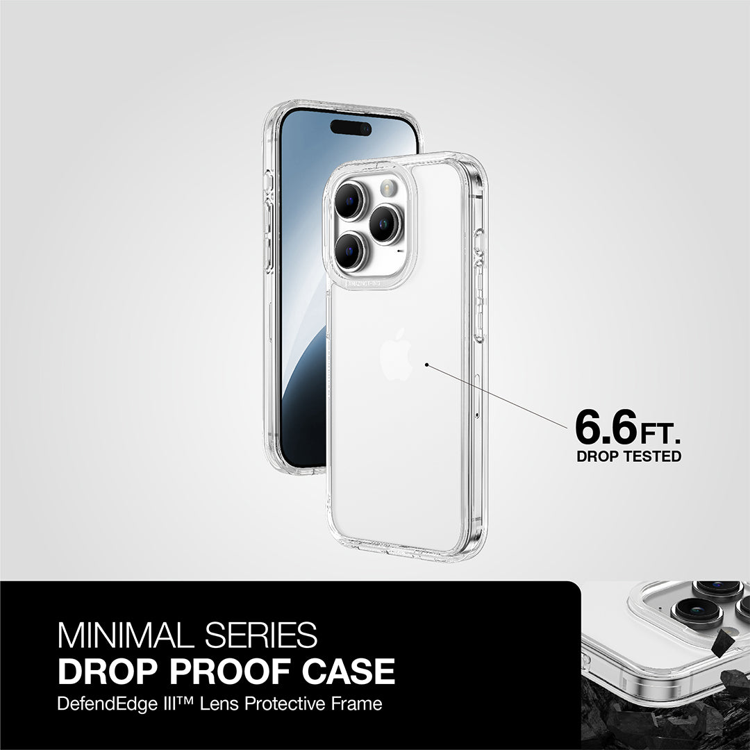 AMAZING THING MINIMAL MAGSAFE DROP PROOF CASE FOR IPHONE 15 6.1 PRO 2023
