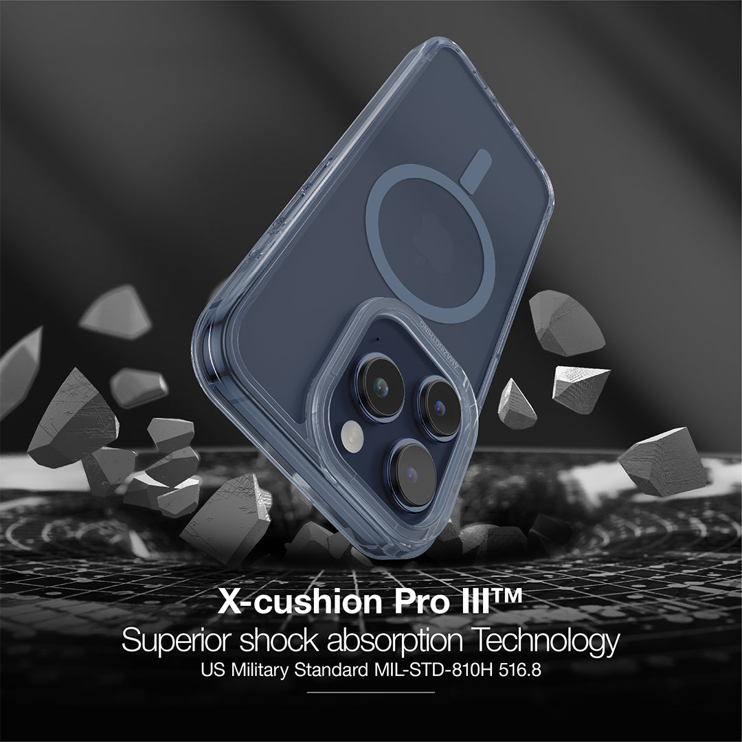 AMAZING THING MINIMAL MAGSAFE DROP PROOF CASE FOR IPHONE 15 6.7 PRO MAX 2023 TRANSPARENT
