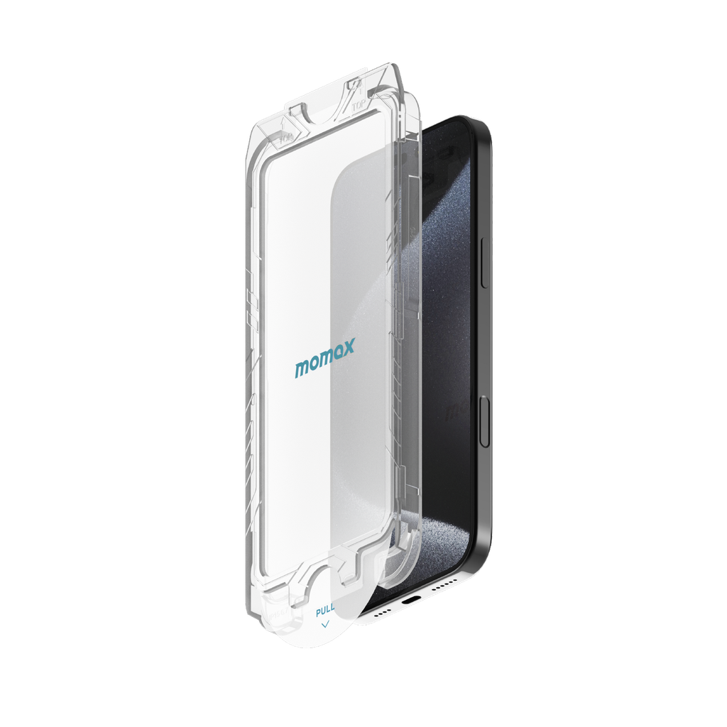 MOMAX IPHONE 16 SERIES 6.9 FULLY COVERED HD PRIVACY GLASS