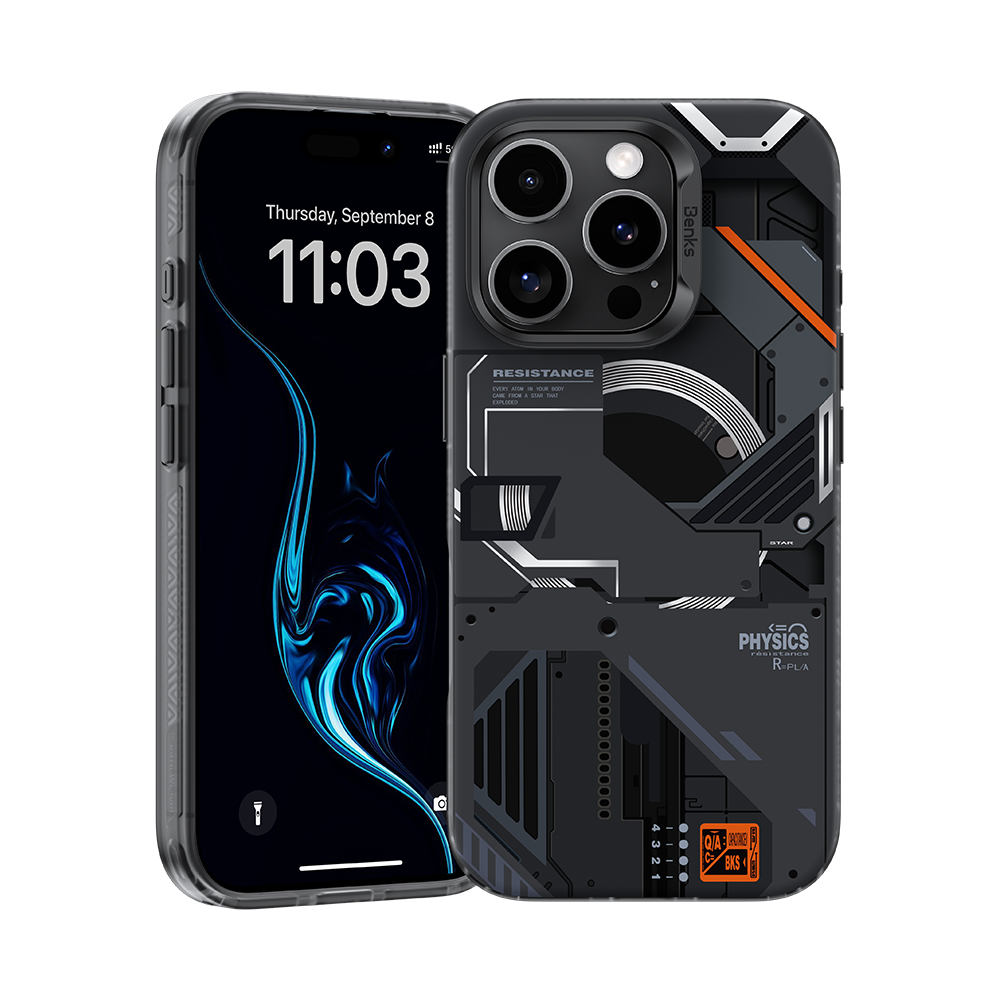 Benks Mecha Phone Case for iPhone 16 Series