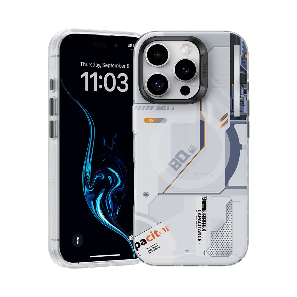 Benks Mecha Phone Case for iPhone 16 Series