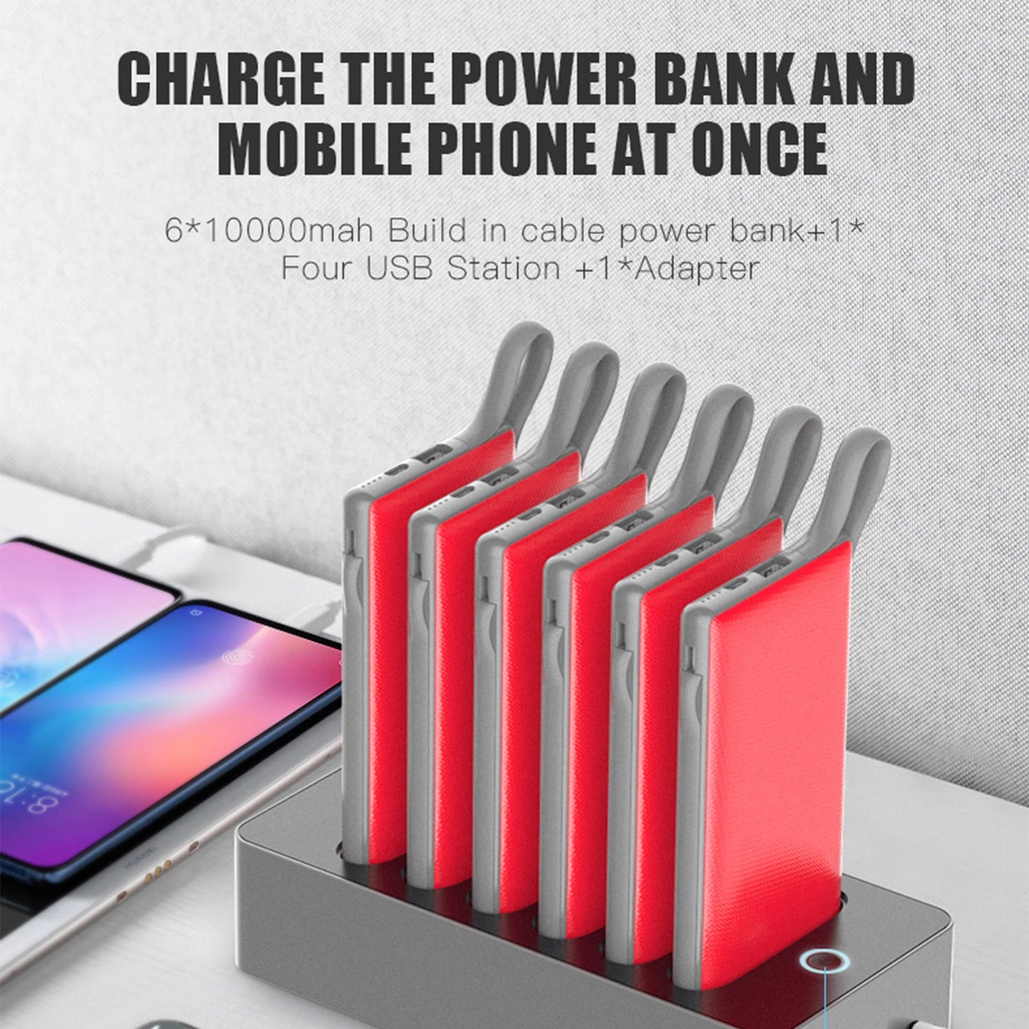 WST - POWERBANK 8 IN 1 DOCKING STATION MAGSAFE 10000MAH