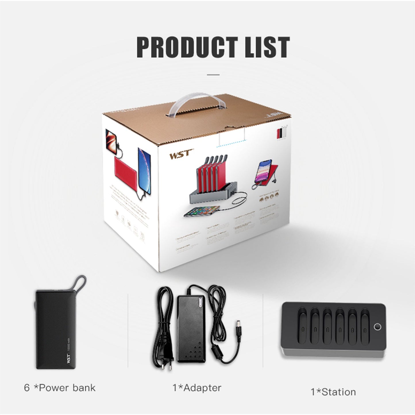 WST - POWERBANK 8 IN 1 DOCKING STATION MAGSAFE 10000MAH