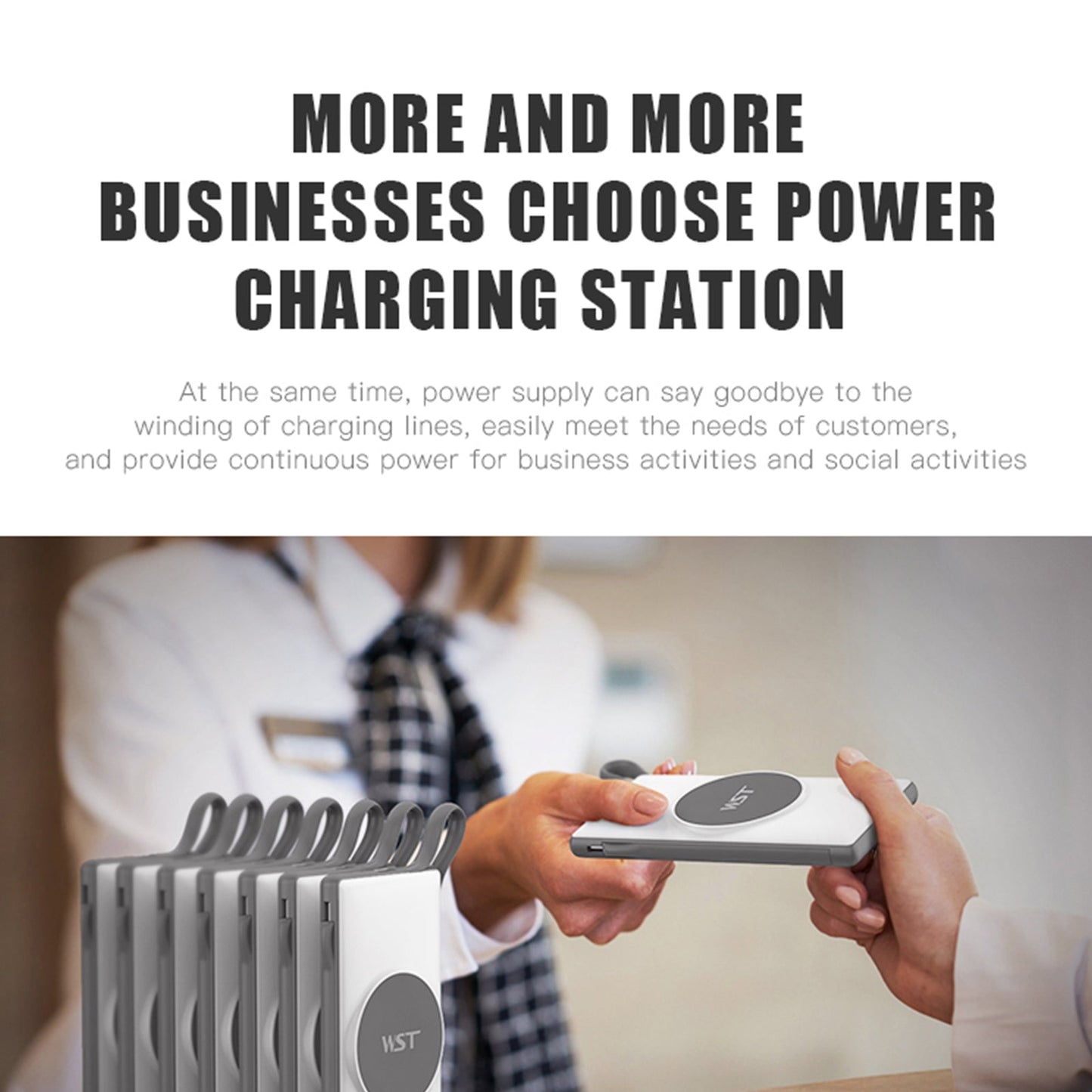 WST - POWERBANK 8 IN 1 DOCKING STATION MAGSAFE 10000MAH