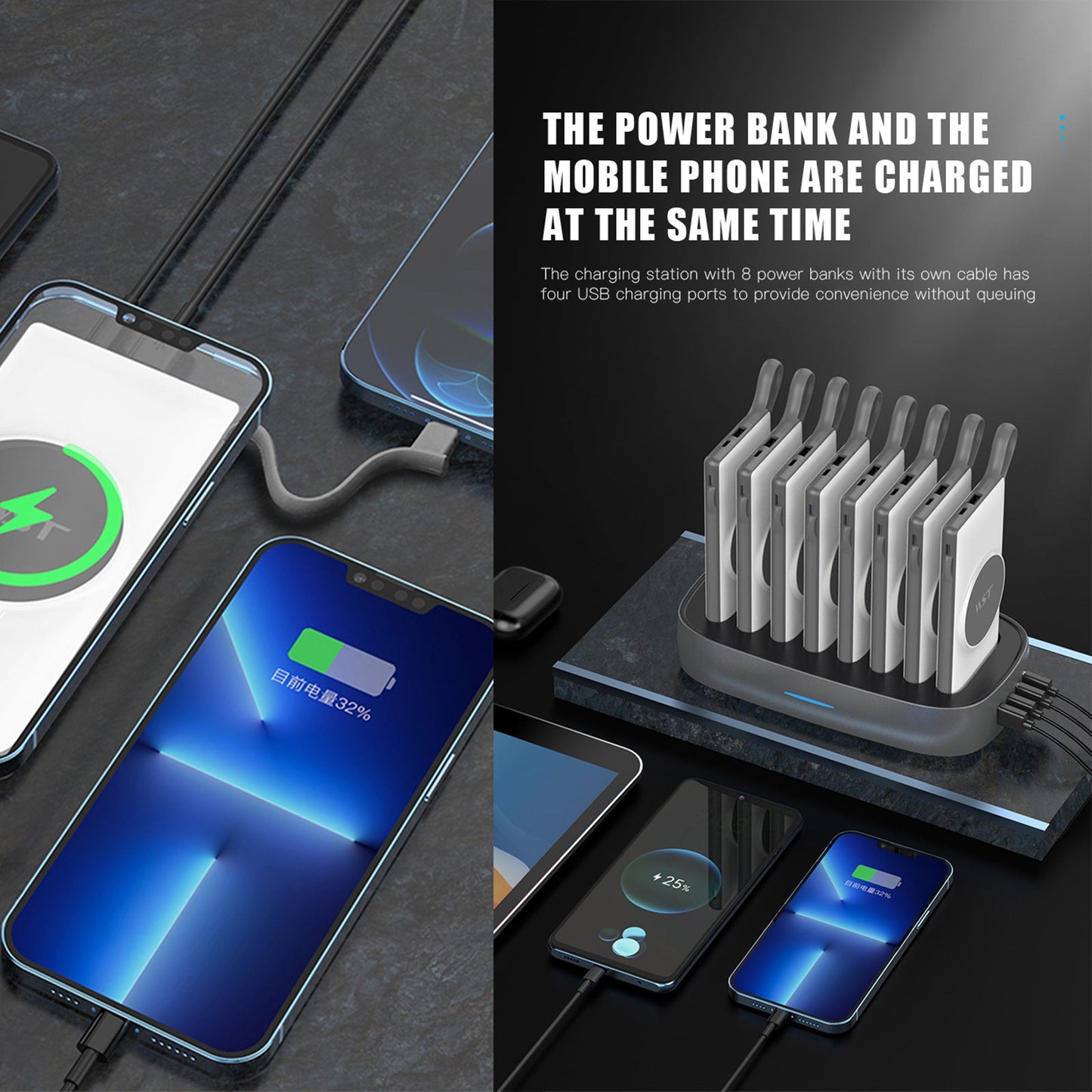 WST - POWERBANK 8 IN 1 DOCKING STATION MAGSAFE 10000MAH