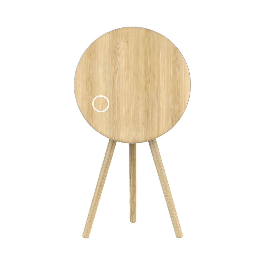 MOMAX CYMBAL COFFEE TABLE WITH LIGHTING EFFECTS , MAGNETIC CHARGING & WIRELESS SPEAKER