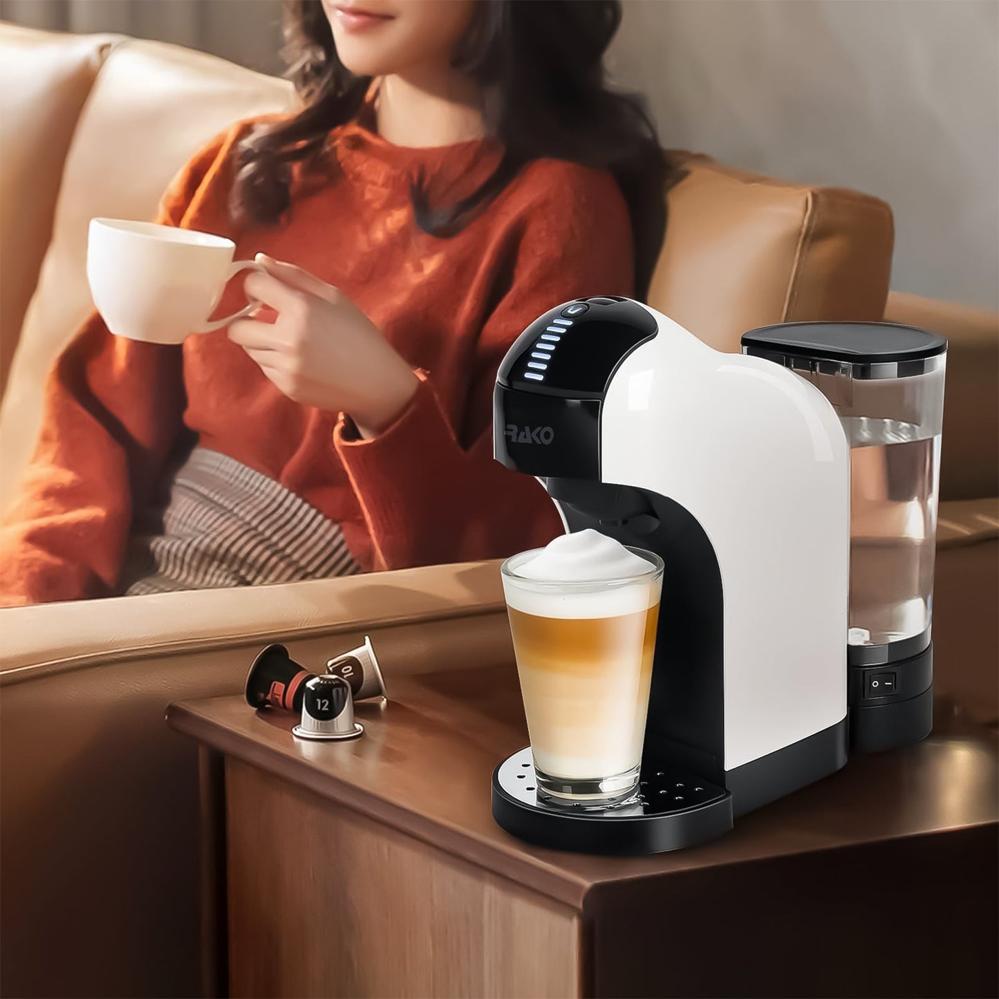 Rako Caffe 3 In 1 Coffee Maker