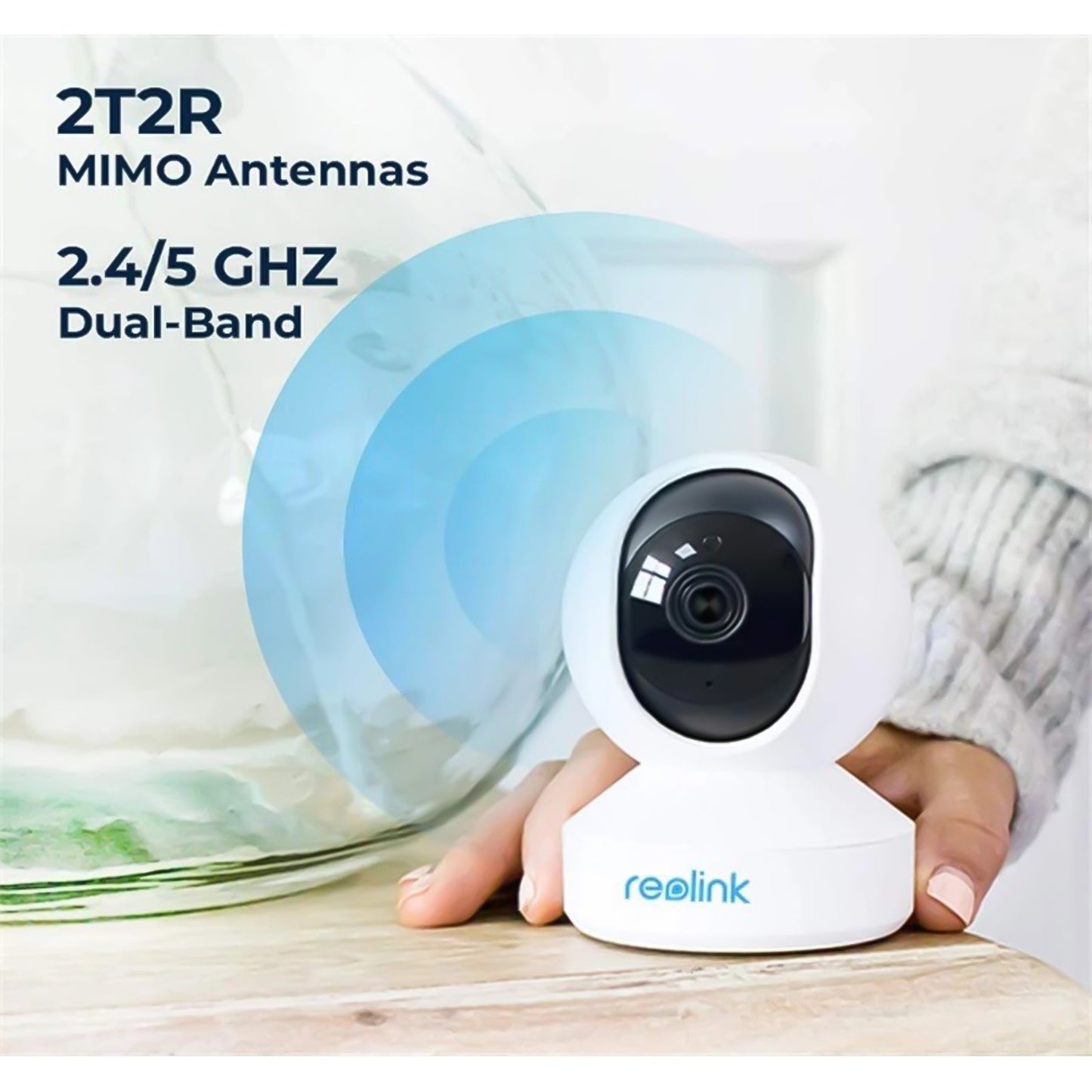 Reolink E1 Pro - 4MP HD Plug-in Wi-Fi Security Camera