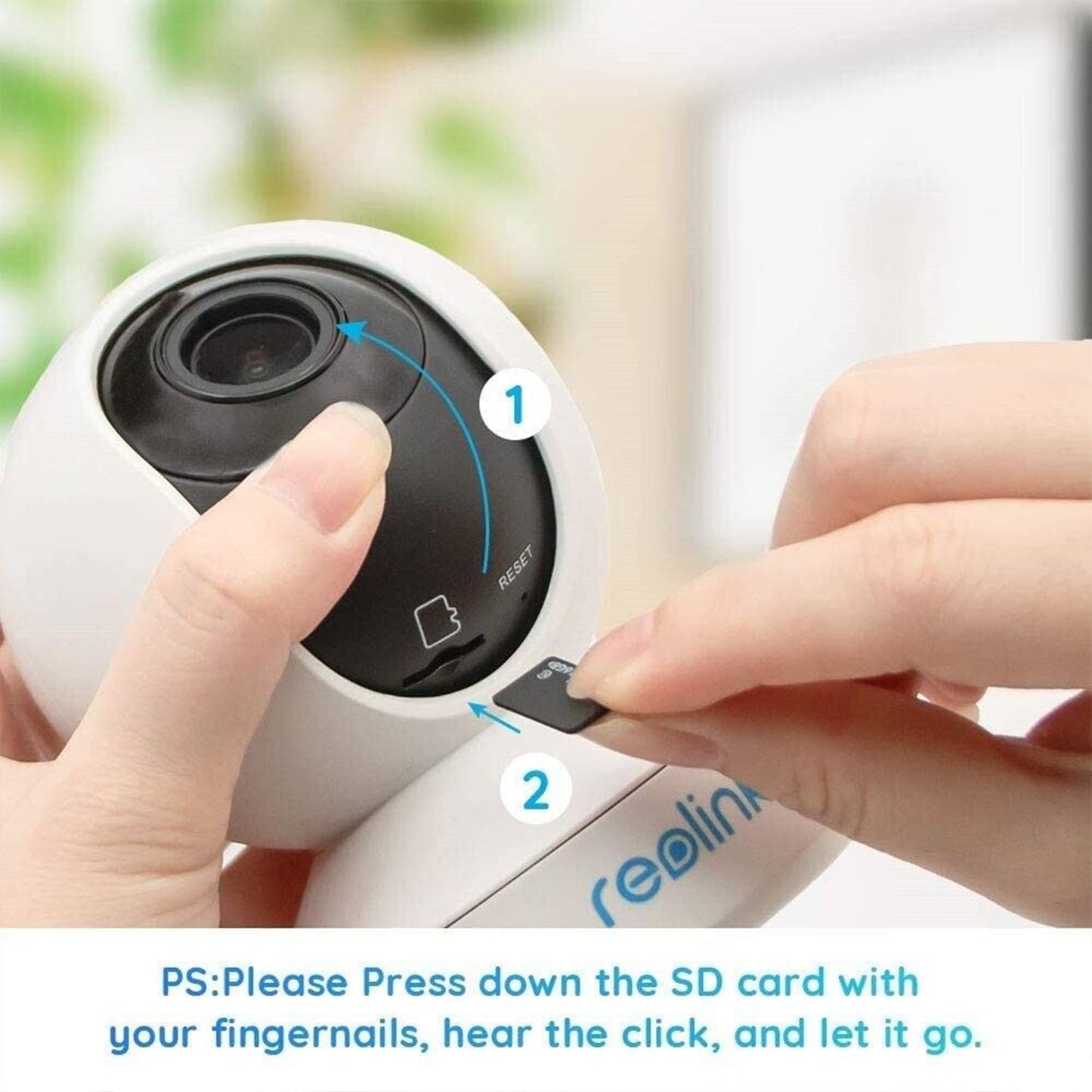 Reolink E1 Pro - 4MP HD Plug-in Wi-Fi Security Camera