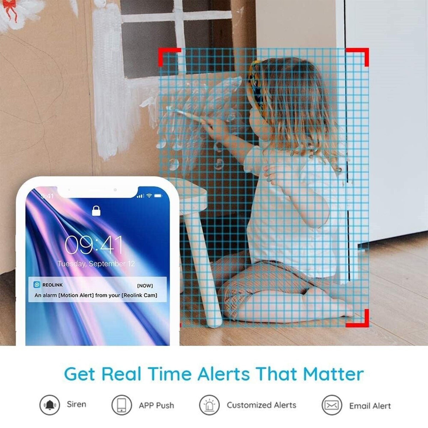 Reolink E1 (3MP)- Indoor Wi-Fi Security Camera