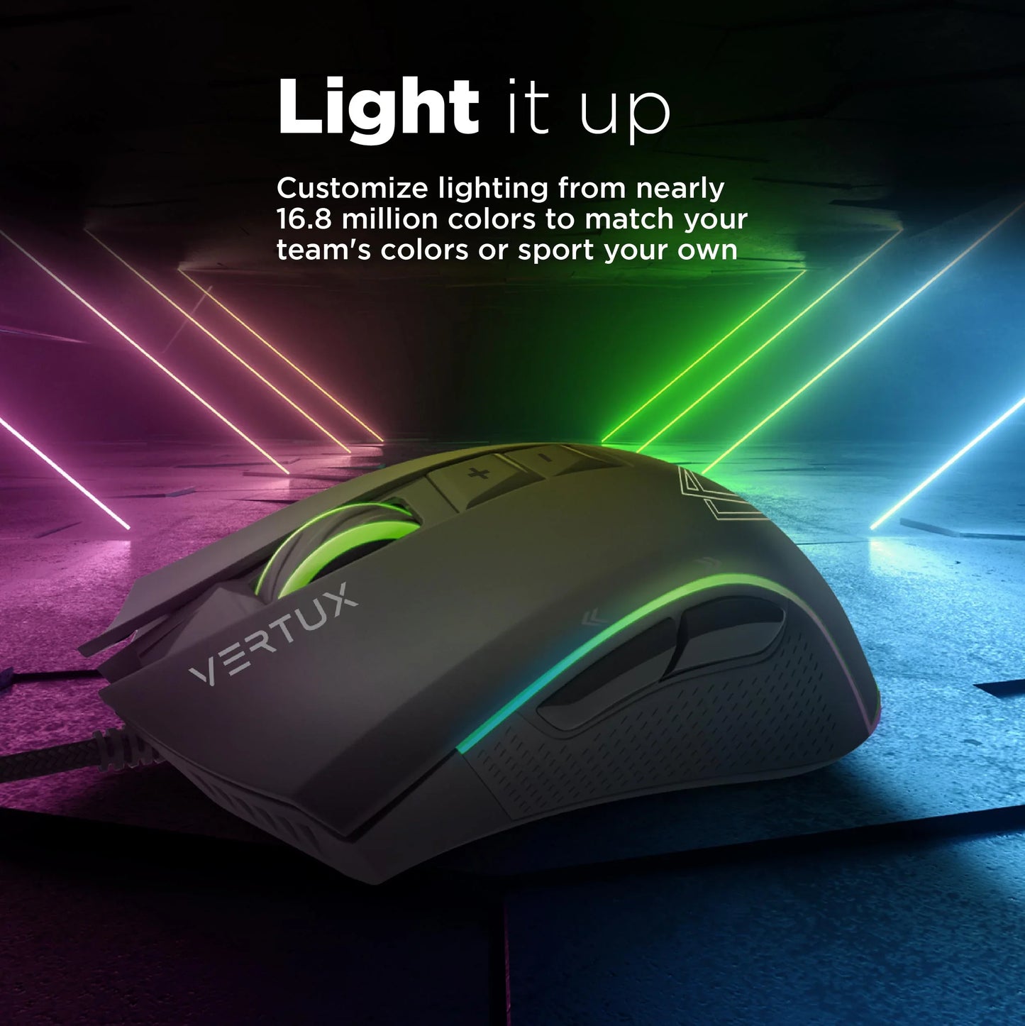 Vertux Rodon ActFast Ultimate Performance Gaming Mouse