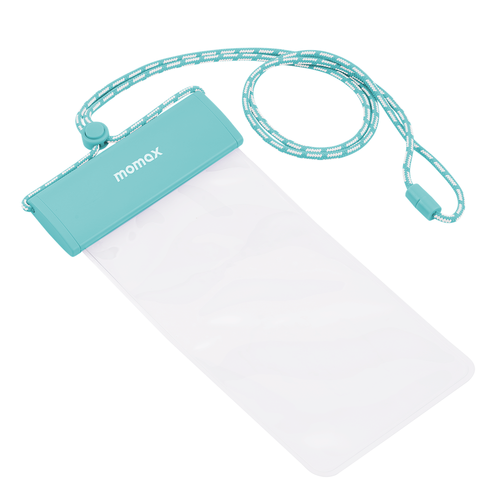MOMAX WATERPROOF POUCH UNIVERSAL WITH NECK STRAP