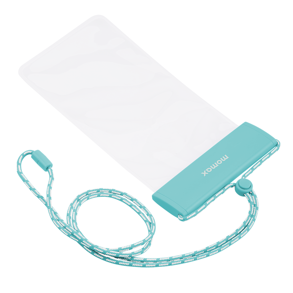 MOMAX WATERPROOF POUCH UNIVERSAL WITH NECK STRAP
