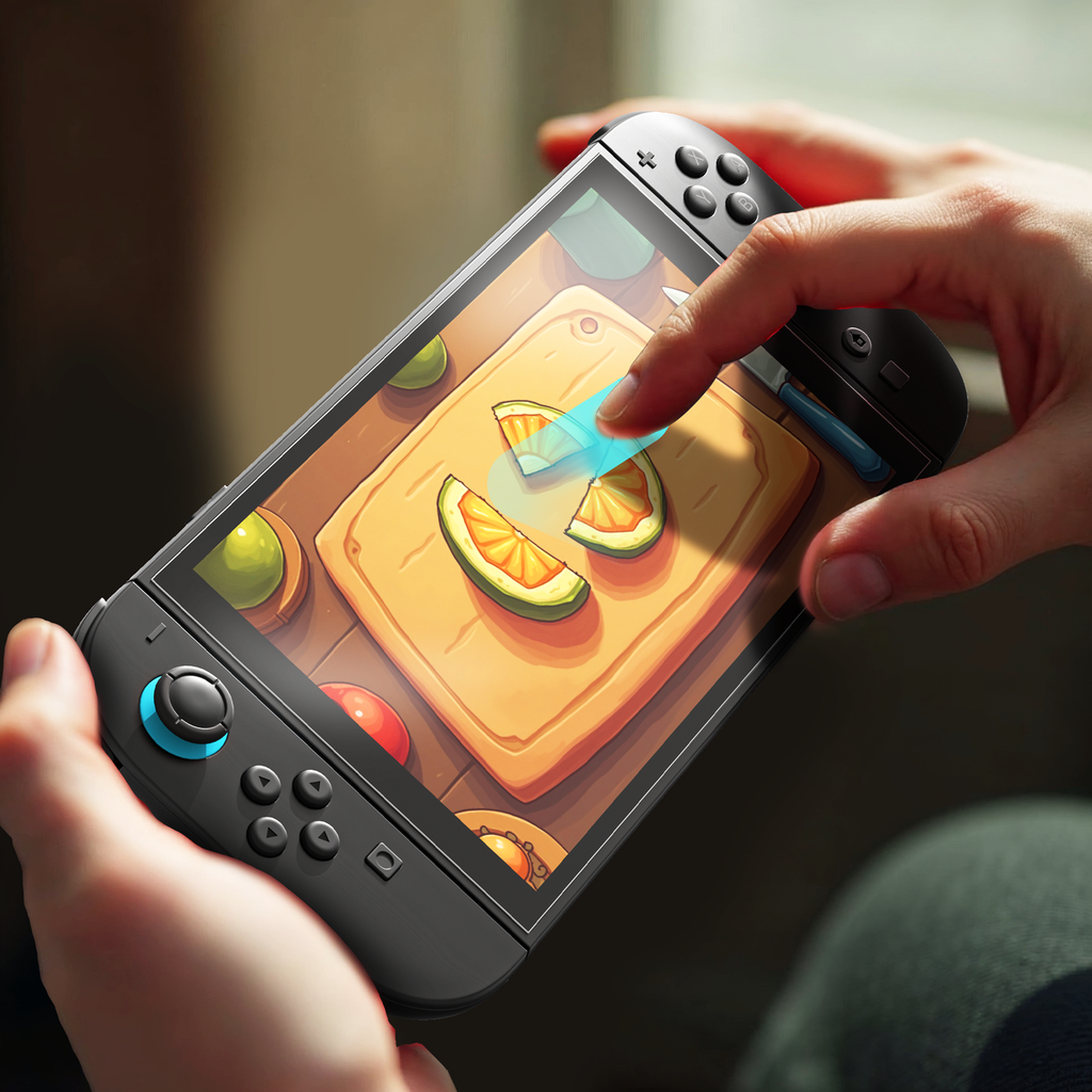AMAZINGTHING NINTENDO SWITCH 2 8.5'' RADIX CLEAR GLASS