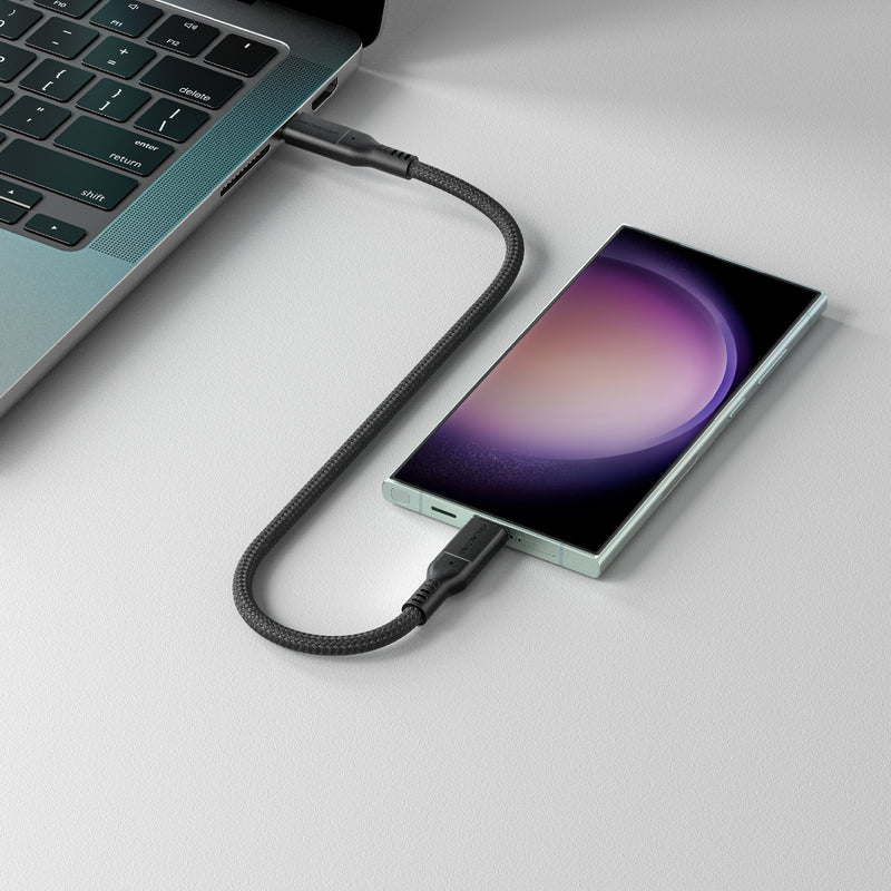 AMAZING THING THUNDER PRO WITH HOLDER USB-C TO USB-C 5.0A 240W GEN2 0.2M CABLE