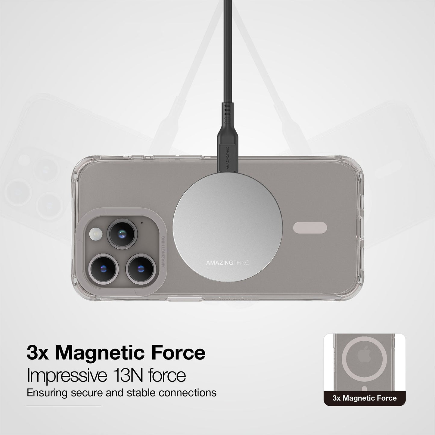 AMAZING THING TITAN EDGE MAGSAFE DROP PROOF CASE FOR IPHONE 15 PROMAX 2023