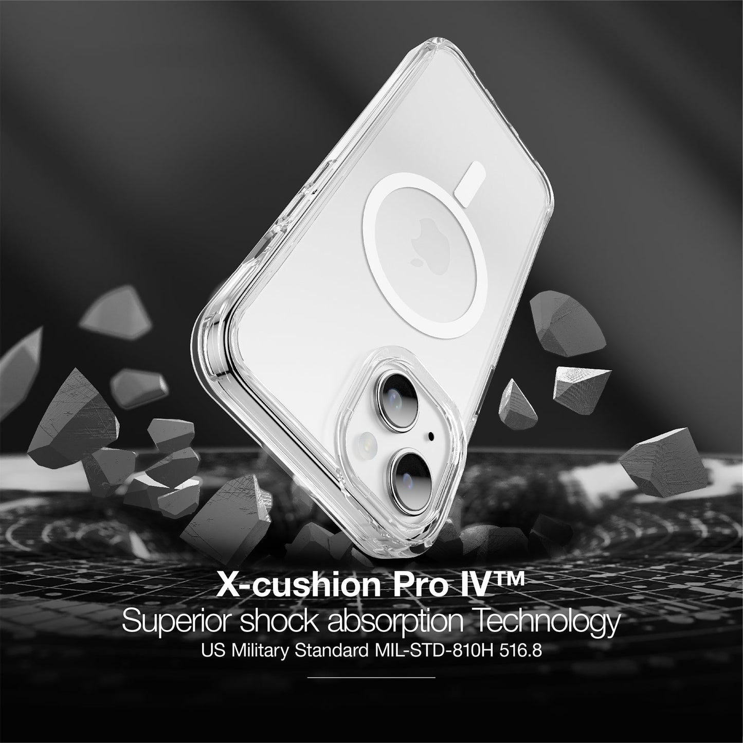 AMAZING THING TITAN EDGE MAGSAFE DROP PROOF CASE FOR IPHONE 15 6.1' / 6.7' 2023 FULL CLER