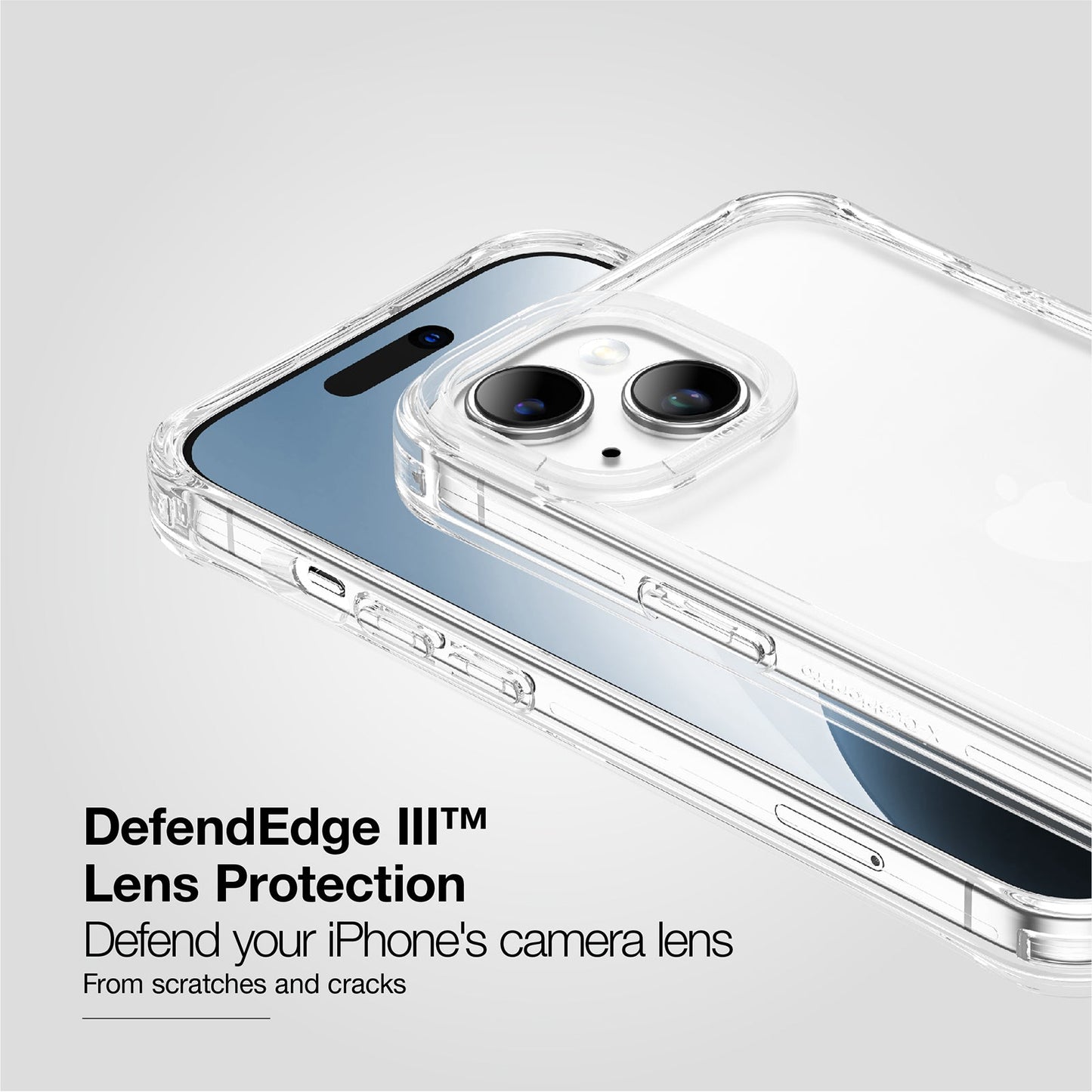 AMAZING THING TITAN EDGE DROP PROOF CASE FOR IPHONE 15/ 15 PLUS/ 15 PRO / 15 PROMAX 2023 FULL CLEAR