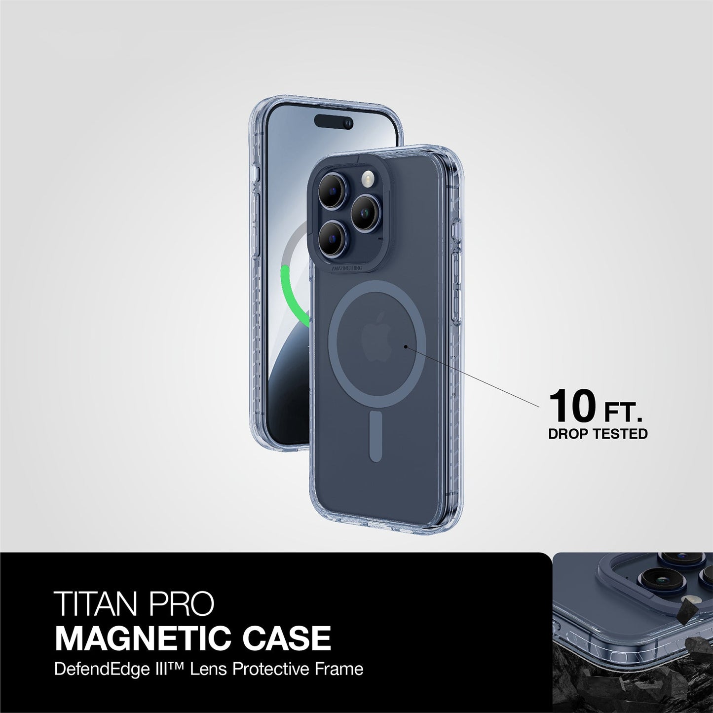 AMAZING THING TITAN PRO MAGSAFE DROP PROOF CASE FOR IPHONE 15 6.7 PRO MAX 2023