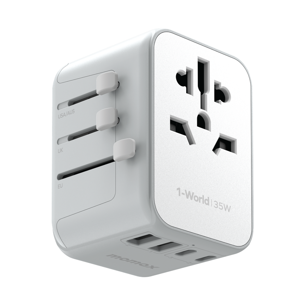 MOMAX 1WORLD PD35W 5 PORTS AC TRAVEL CHARGER