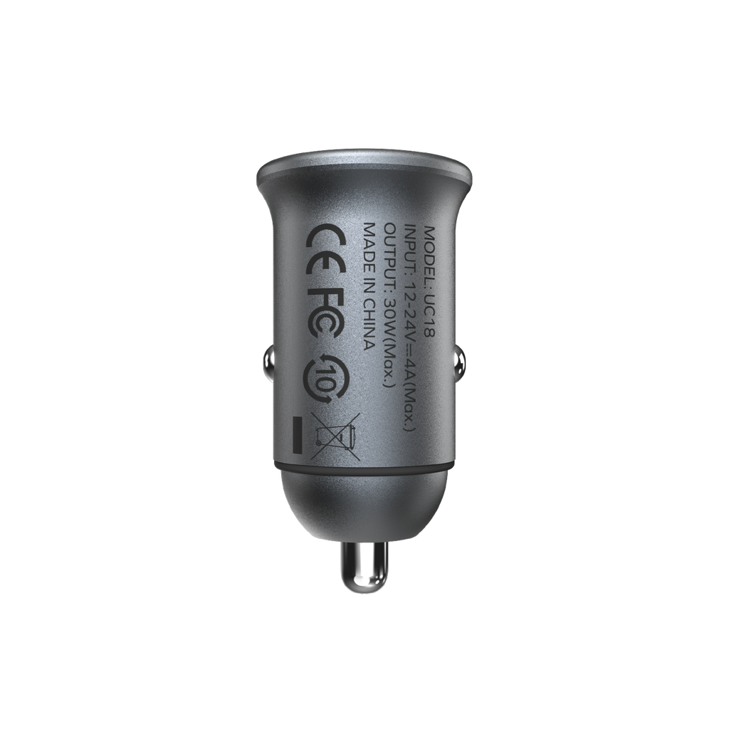 MOMAX MOVE 30W DUAL PORT CAR CHARGER