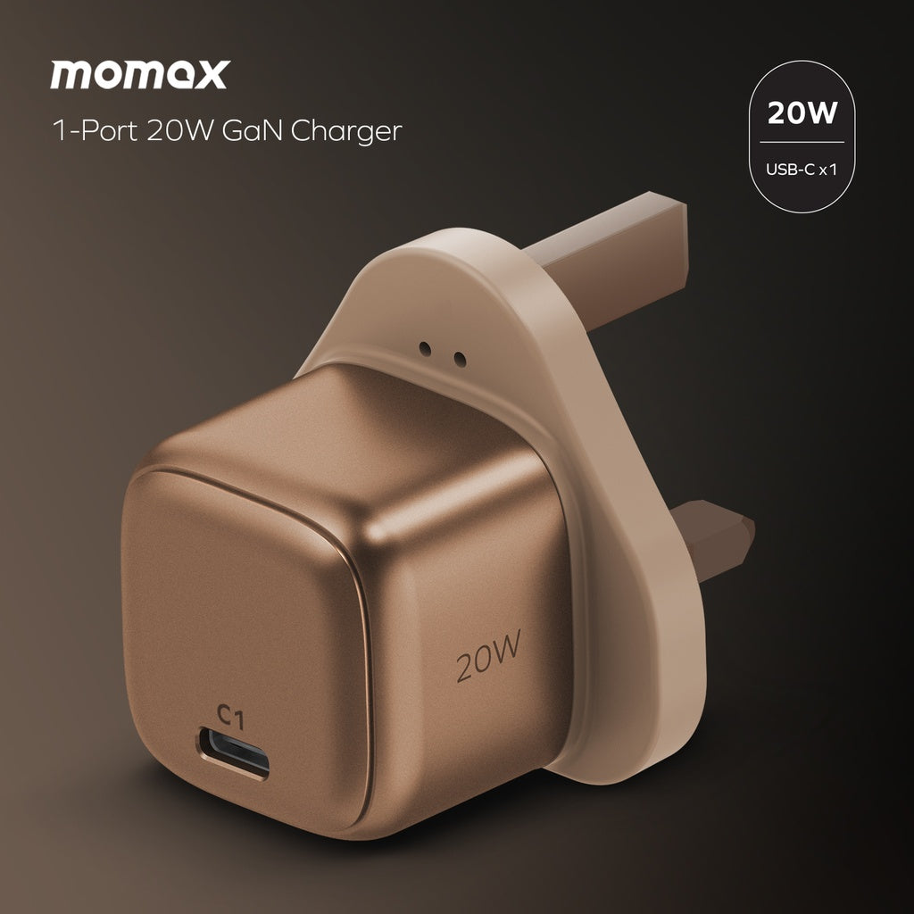 MOMAX 1-CHARGE 20W 1 PORT CHARGER