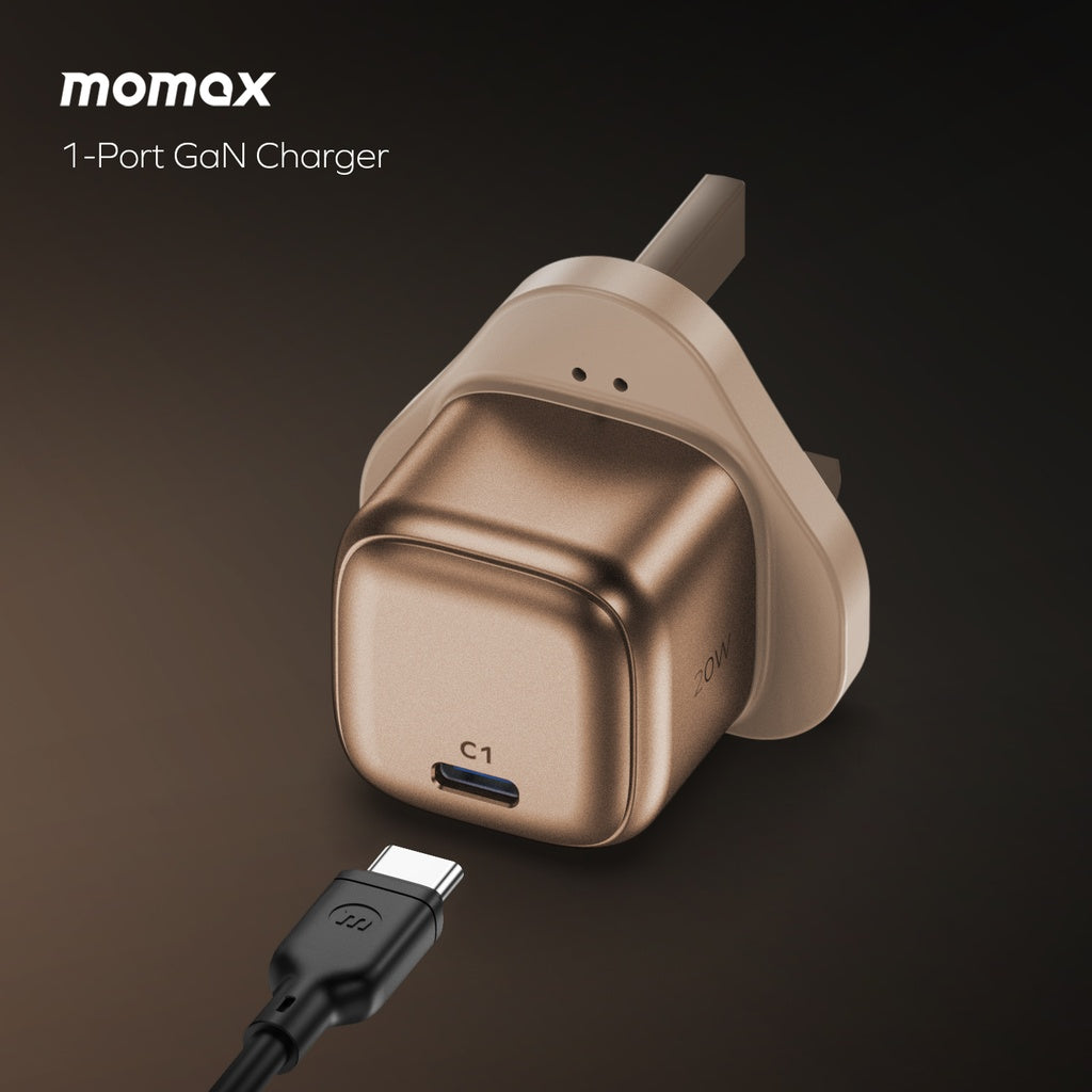 MOMAX 1-CHARGE 20W 1 PORT CHARGER