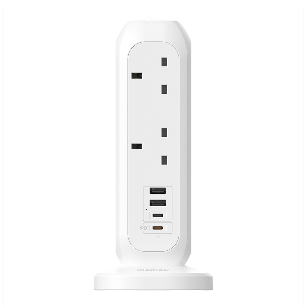 MOMAX ONEPLUG 11-OUTLET POWER STRIP WITH USB