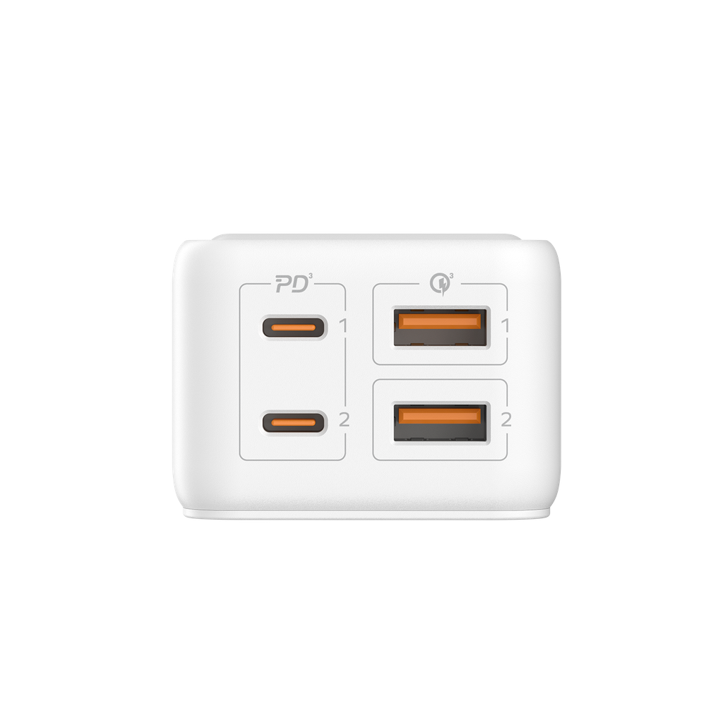 MOMAX ONEPLUG 65W GAN EXTENSION CORD WITH USB
