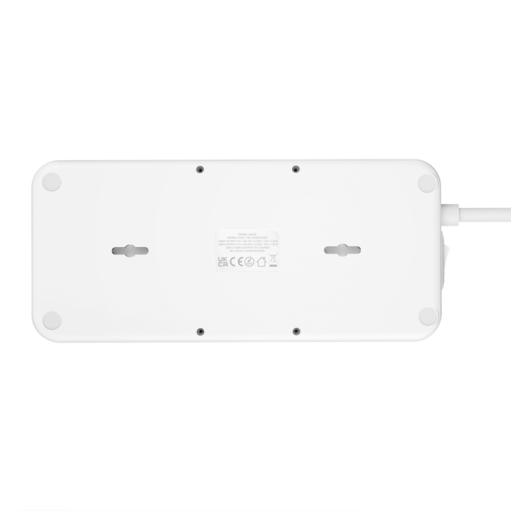 MOMAX ONEPLUG 8 OUTLET POWER STRIP WITH USB