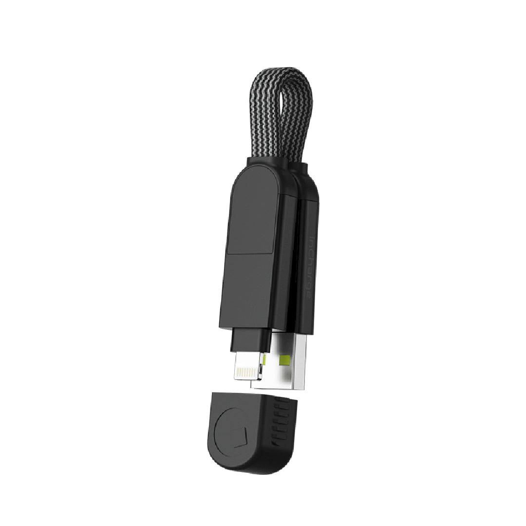 Rolling Square InCharge X 100W 6 in 1 Charging Cable 0.25ft