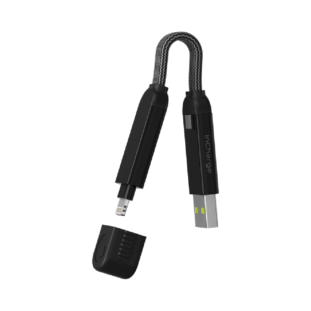 Rolling Square InCharge X 100W 6 in 1 Charging Cable 0.25ft