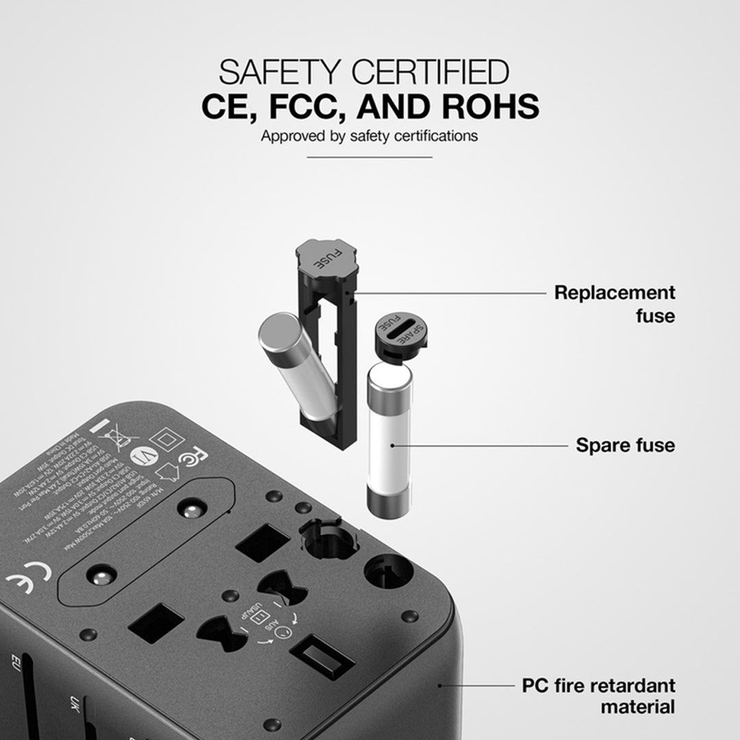 AMAZINGTHING PD35W 2A+3C Travel Adaptor