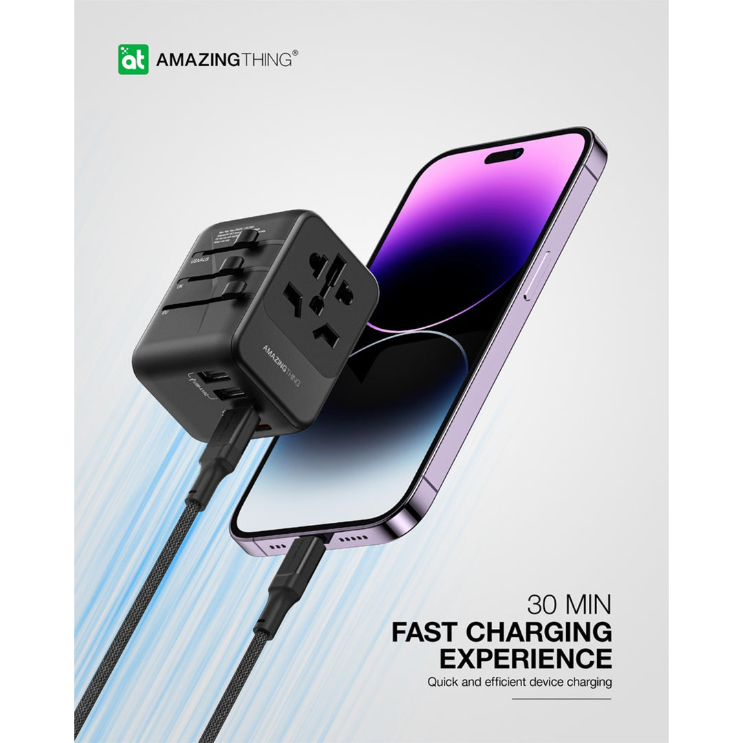 AMAZINGTHING PD35W 2A+3C Travel Adaptor