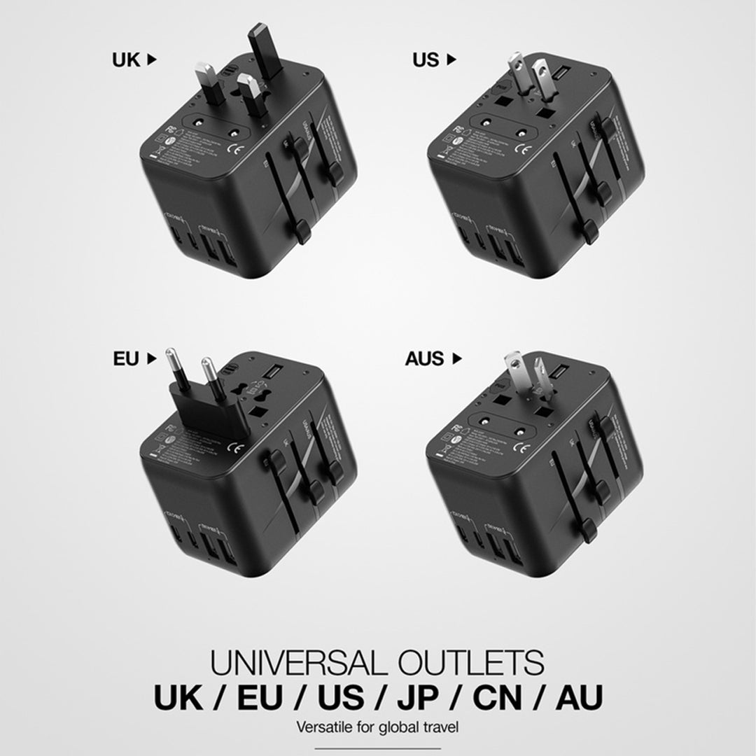 AMAZINGTHING PD35W 2A+3C Travel Adaptor