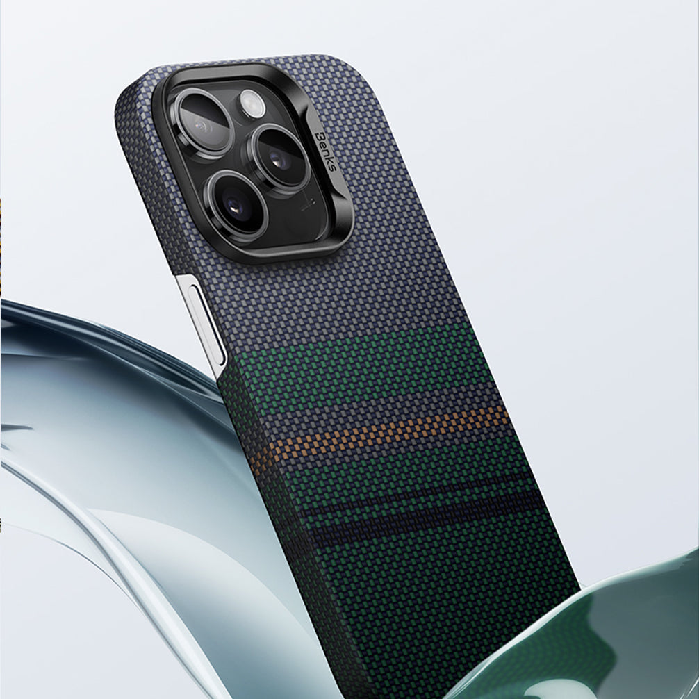 Benks Aurora ArmorAir Case built with Kevlar® for iPhone 15 Series