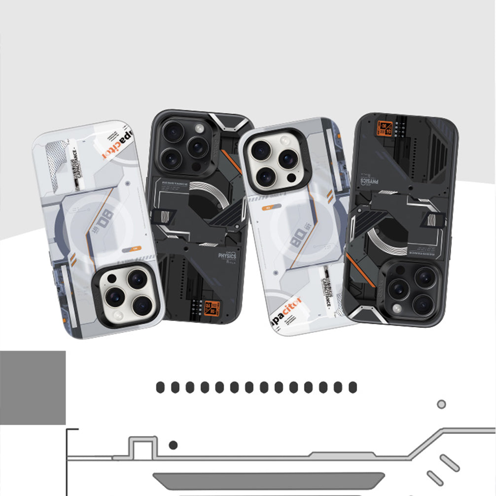 Benks MagClap Perspective Phone Case for iPhone 15 Series - Mecha