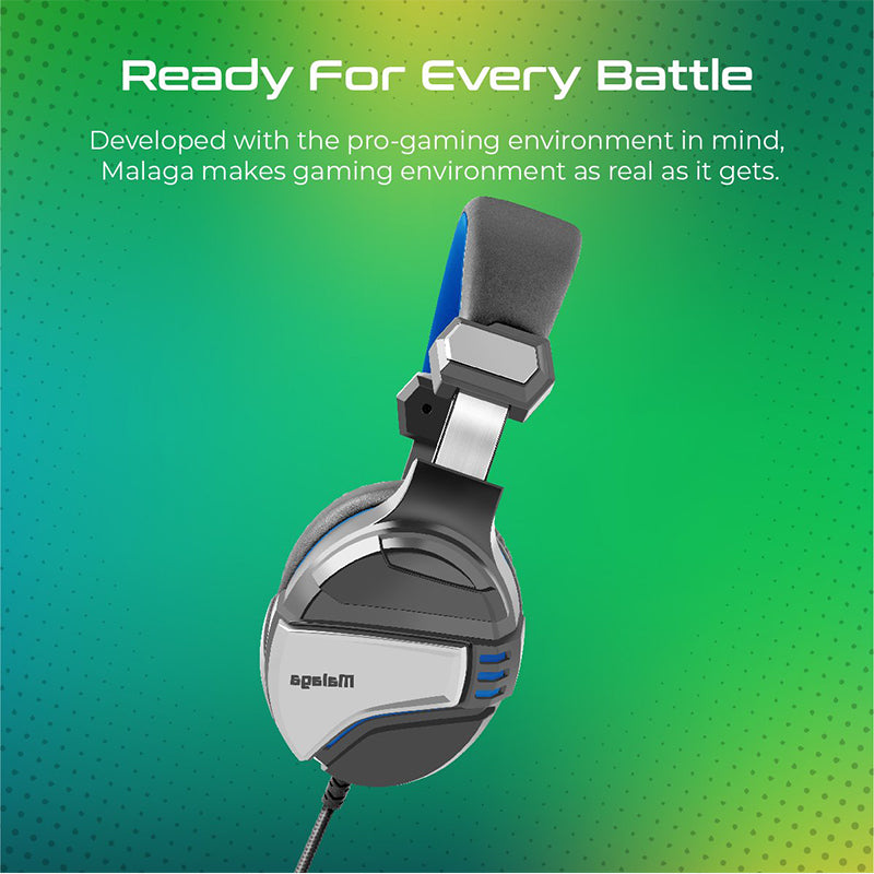 Vertux Malaga Amplified Stereo Wired Gaming Headset