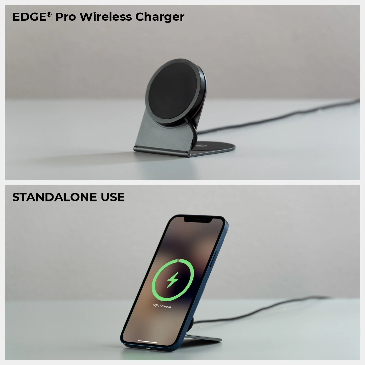 EDGE® Pro Full Kit - Gray - Productivity MagSafe modular kit for phones, tablets and laptops