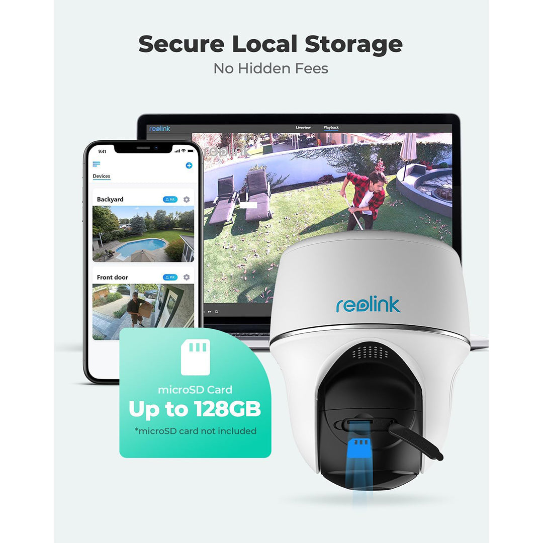 REOLINK ARGUS PT 5MP WHITE USB-C