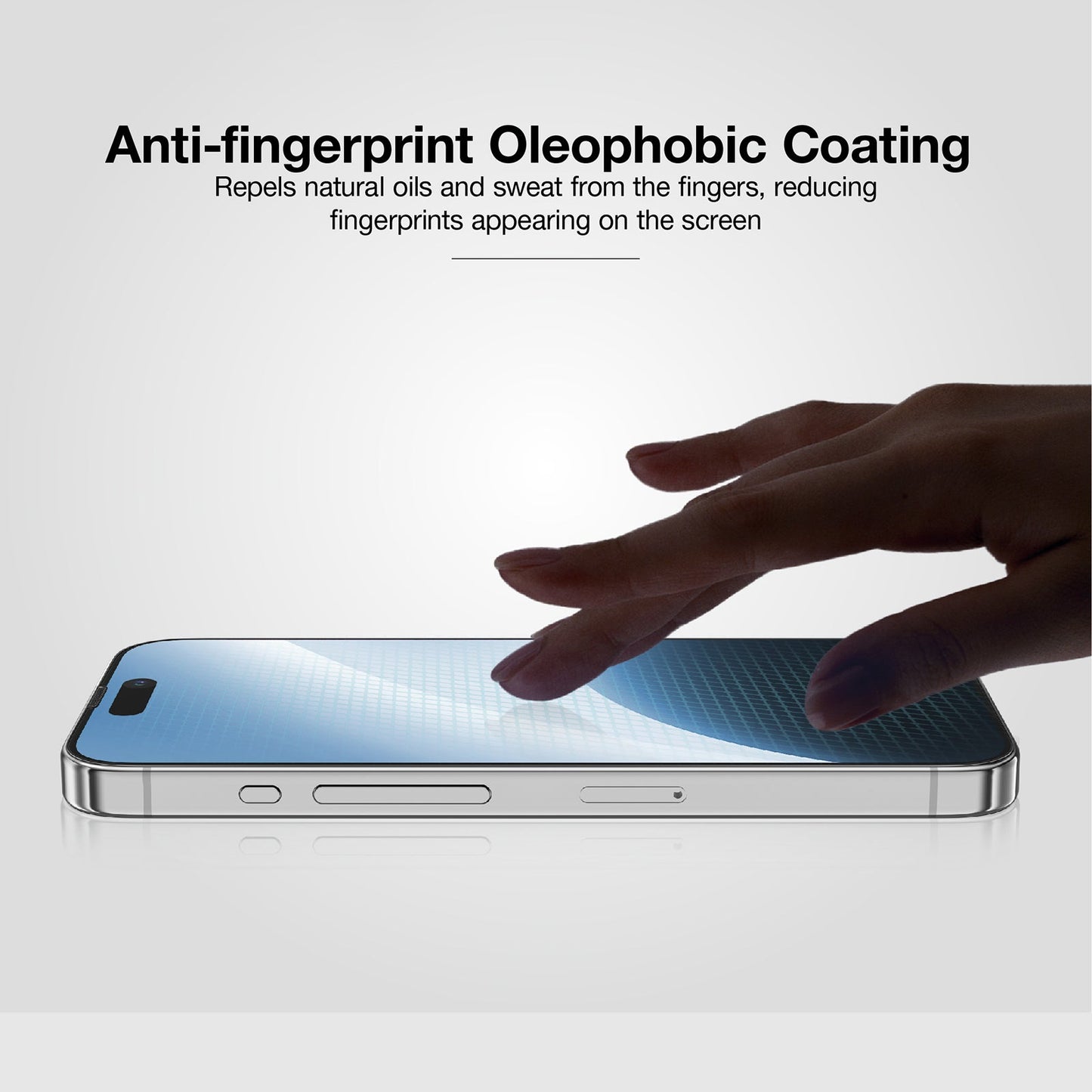 AMAZING THING IPHONE 15 SERIES 2023 2.75D FULLY COVERED DUST FILTER TITAN GLASS