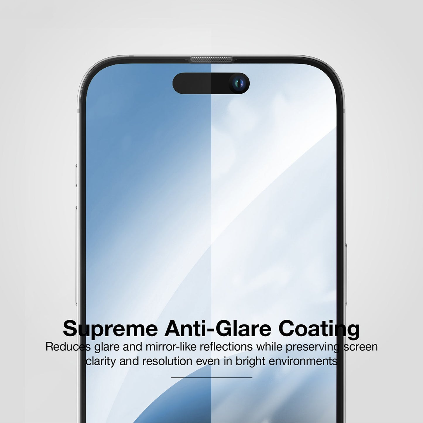 AMAZING THING IPHONE 15 SERIES 2023 2.75D FULLY COVERED DUST FILTER TITAN GLASS