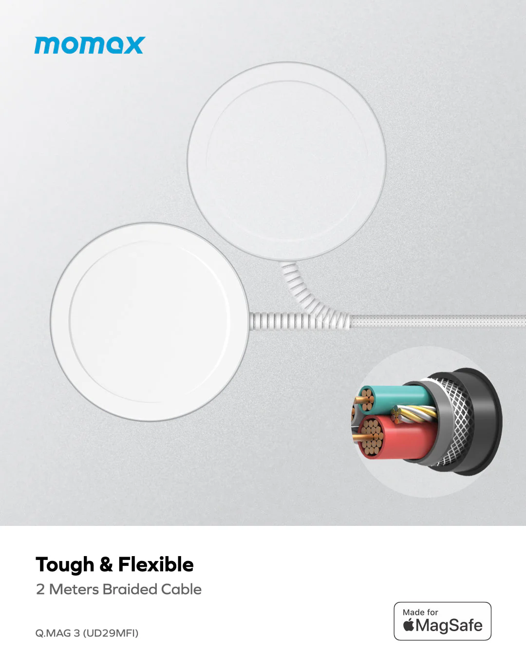 Momax Q.Mag 3 Magnetic Wireless Charger 15W