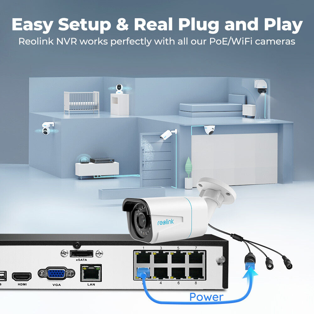 Reolink RLN8-410-2T 8-Channel PoE NVR