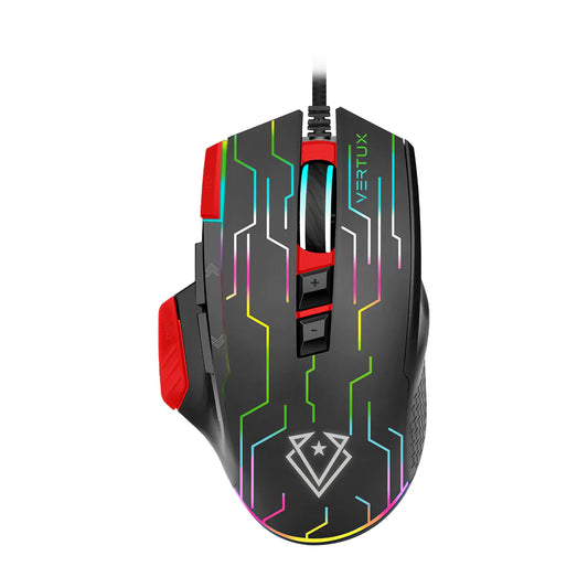 Vertux Kryptonite Quick Performance Wired Gaming Mouse