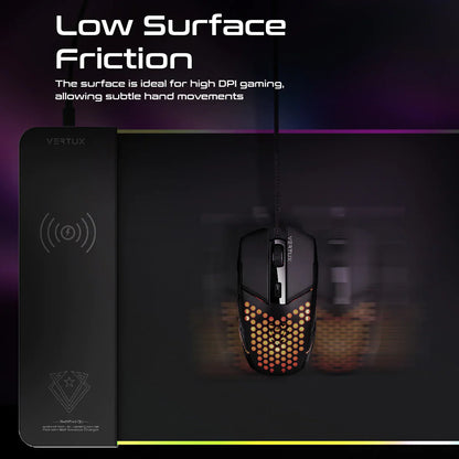 Vertux RaftPad-Qi Mouse Pad With 15W Wireless Charger