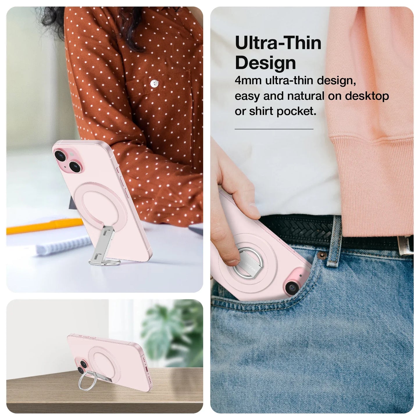 AMAZING THING TITAN MAGNETIC PHONE RING WITH STAND  - 2024