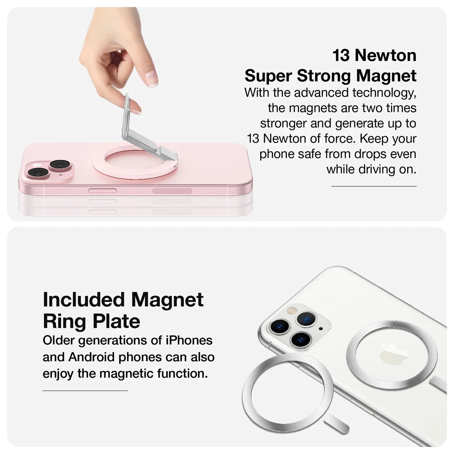 AMAZING THING TITAN MAGNETIC PHONE RING WITH STAND  - 2024